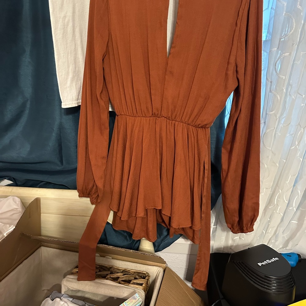 Altar'd State Terracotta Dress - Picture 1 of 4